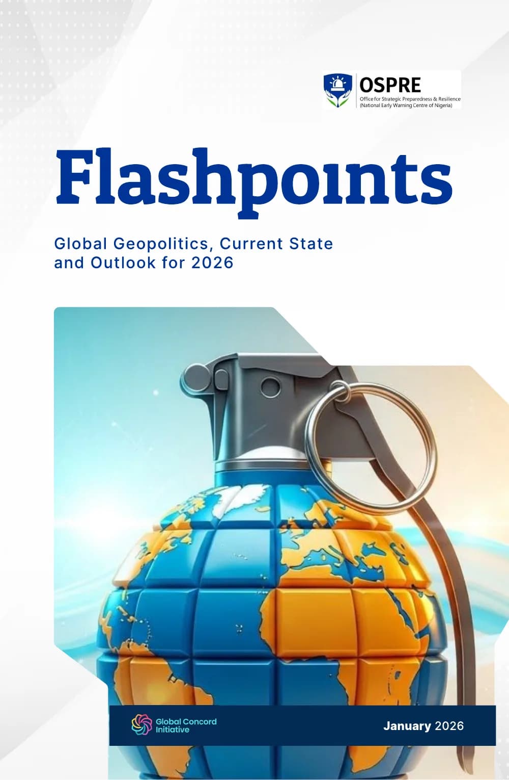 Flashpoints: Global Geopolitics Outlook 2026 — cover